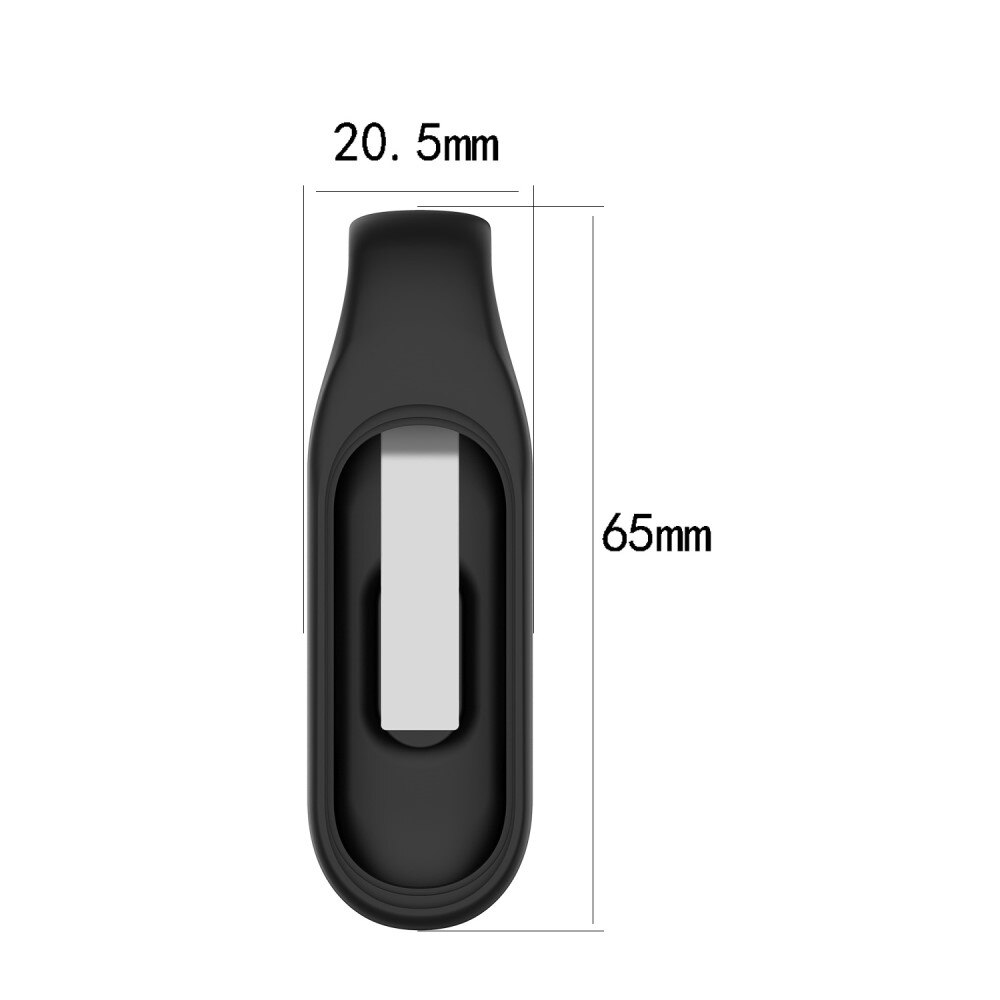 Xiaomi Mi Band 7 Silikon-Clip Schwarz