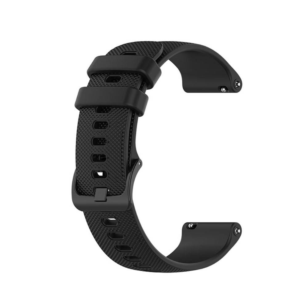 Huawei Watch GT 2/3 42mm Armband aus Silikon, schwarz