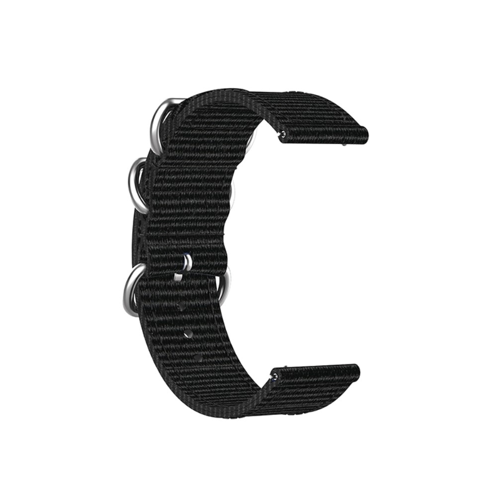 Universal 20mm Nato Armband schwarz