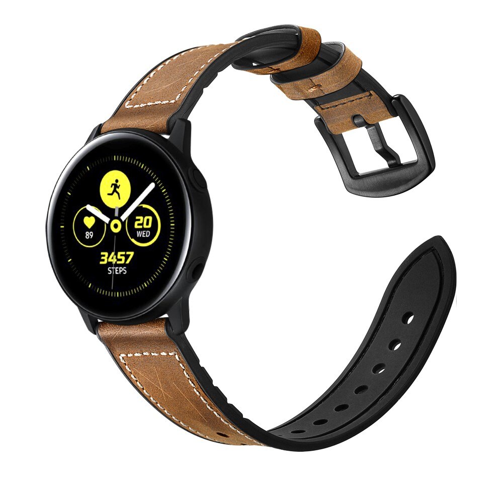 Samsung Galaxy Watch 5 40mm Premium Lederarmband Braun