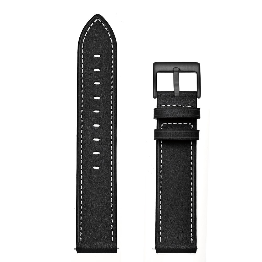 Samsung Galaxy Watch Active 2 44mm Lederarmband schwarz