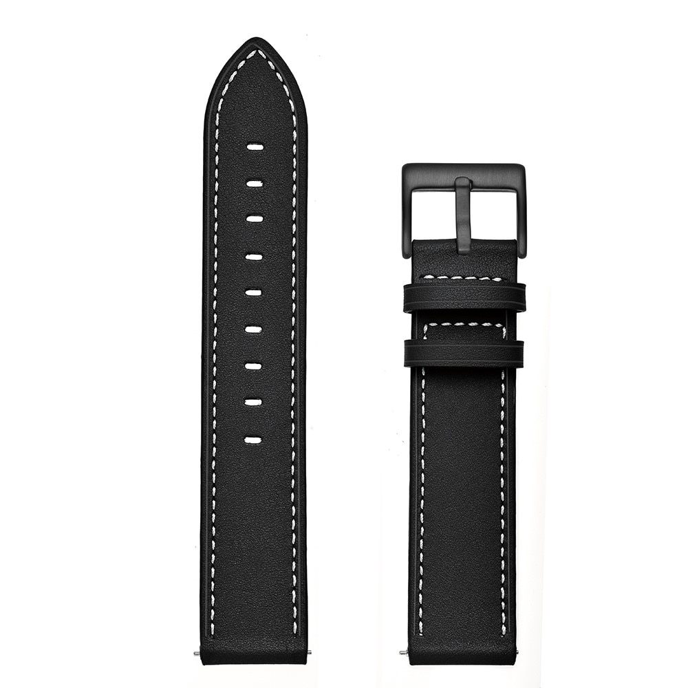 Hama Fit Watch 4910 Lederarmband schwarz