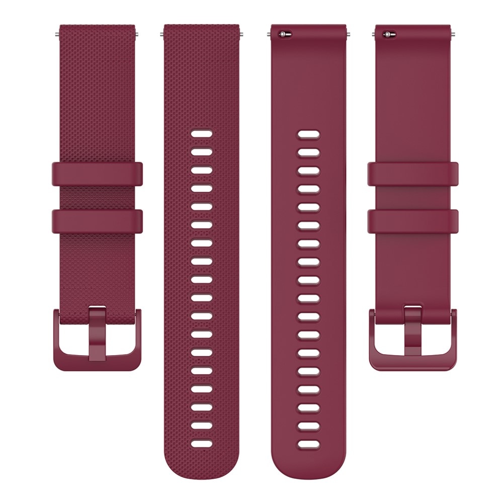 Withings Steel HR 36mm Armband aus Silikon burgund