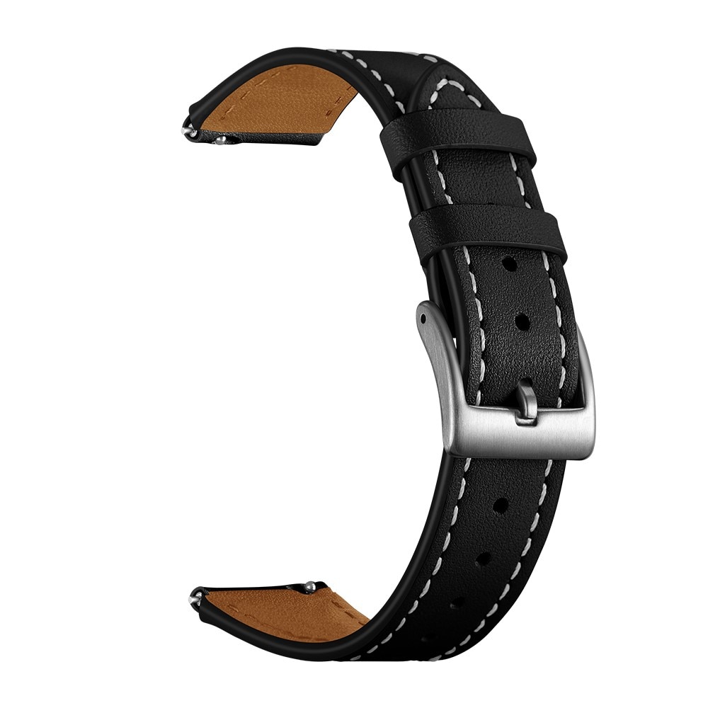 Withings ScanWatch Light Lederarmband schwarz