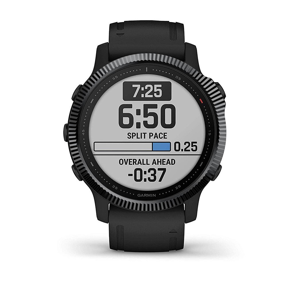 Garmin Fenix 6S Pro Lünette Ring gerillt schwarz