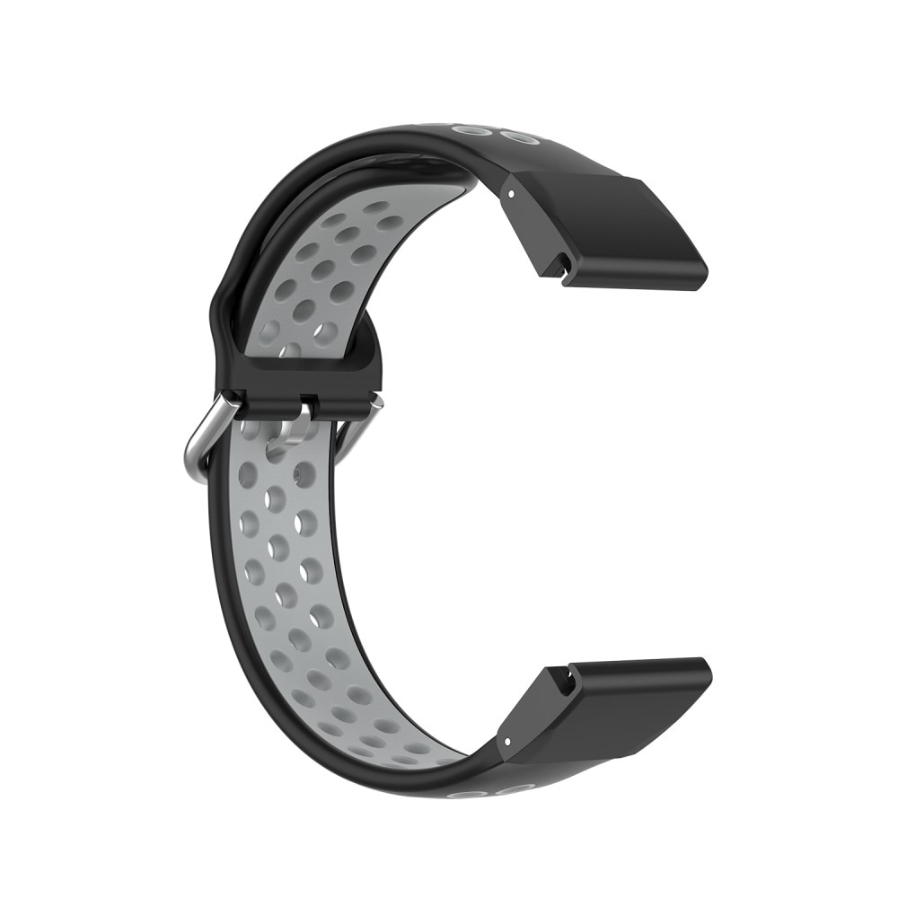 Garmin Fenix 5S/5S Plus Sport Armband aus Silikon schwarz