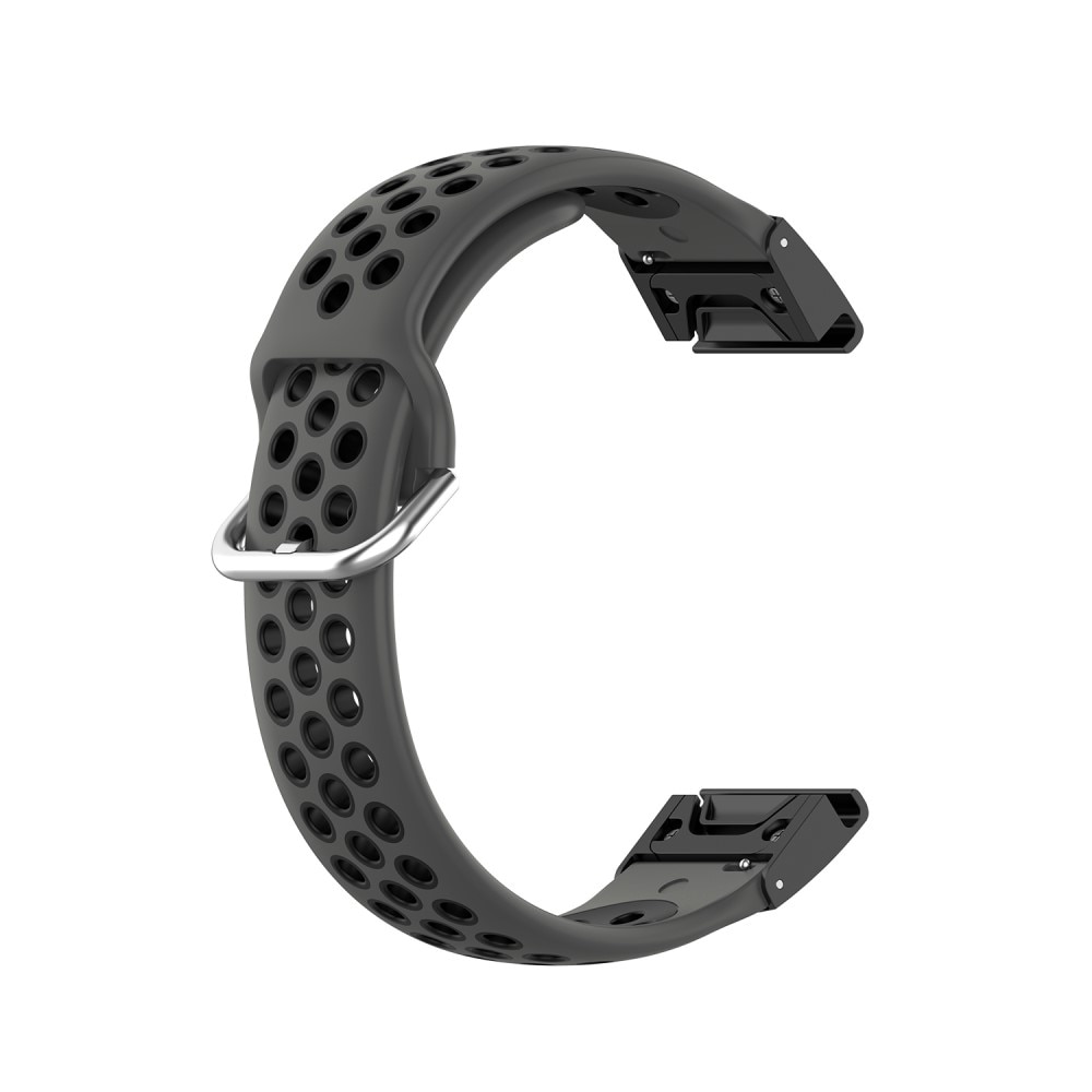 Garmin Fenix 6X Sport Armband aus Silikon schwarz