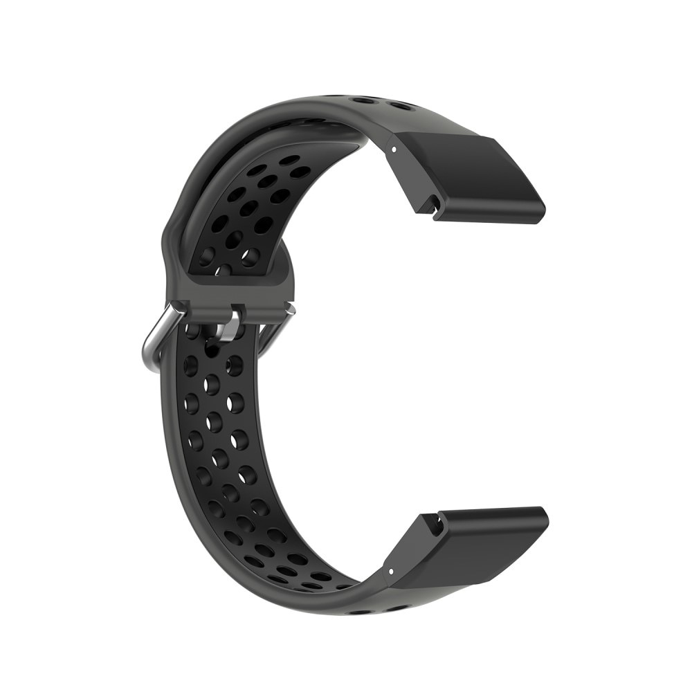 Garmin Fenix 6X Sport Armband aus Silikon schwarz