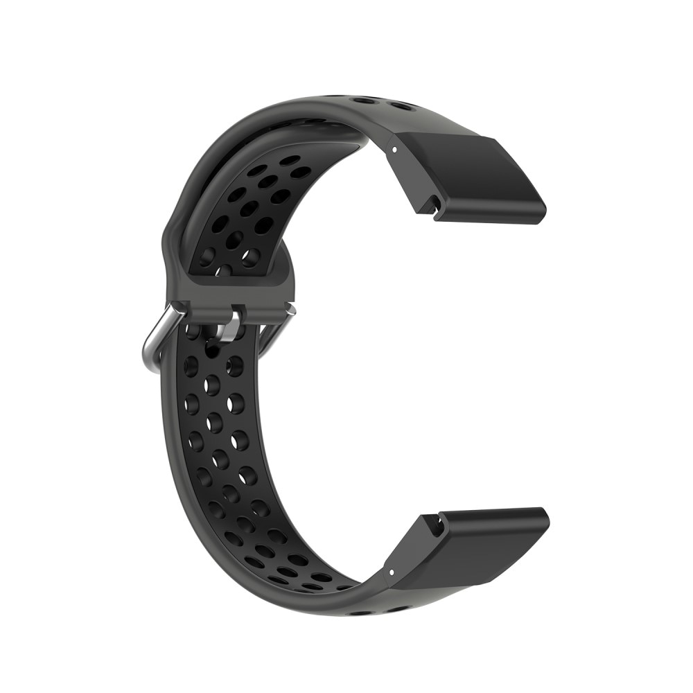 Garmin Fenix 7X Pro Sport Armband aus Silikon schwarz