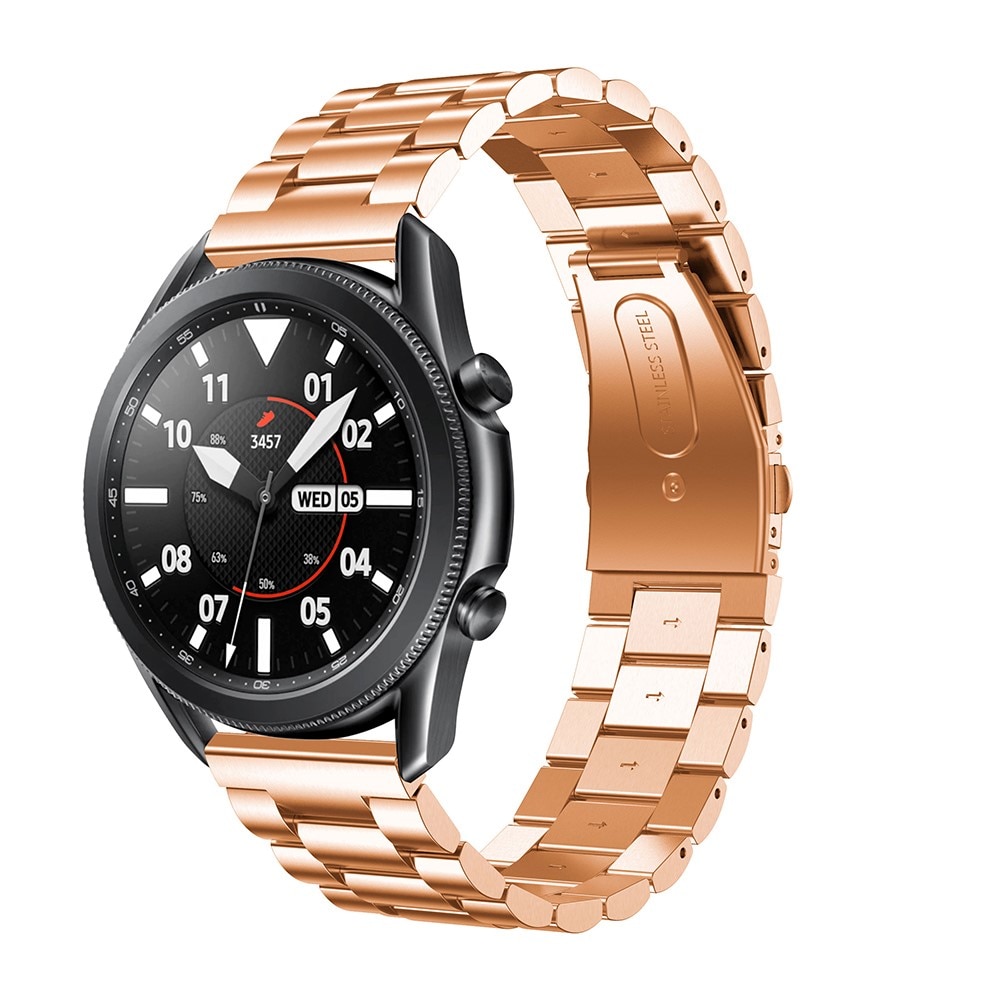 Samsung Galaxy Watch 5 Pro Armband aus Stahl Roségold