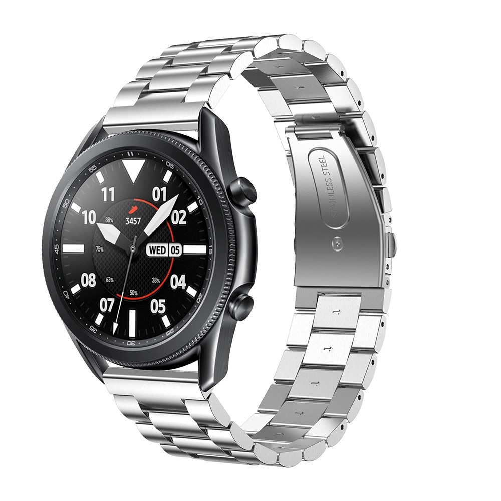 Samsung Galaxy Watch 4 40mm Armband aus Stahl Silber