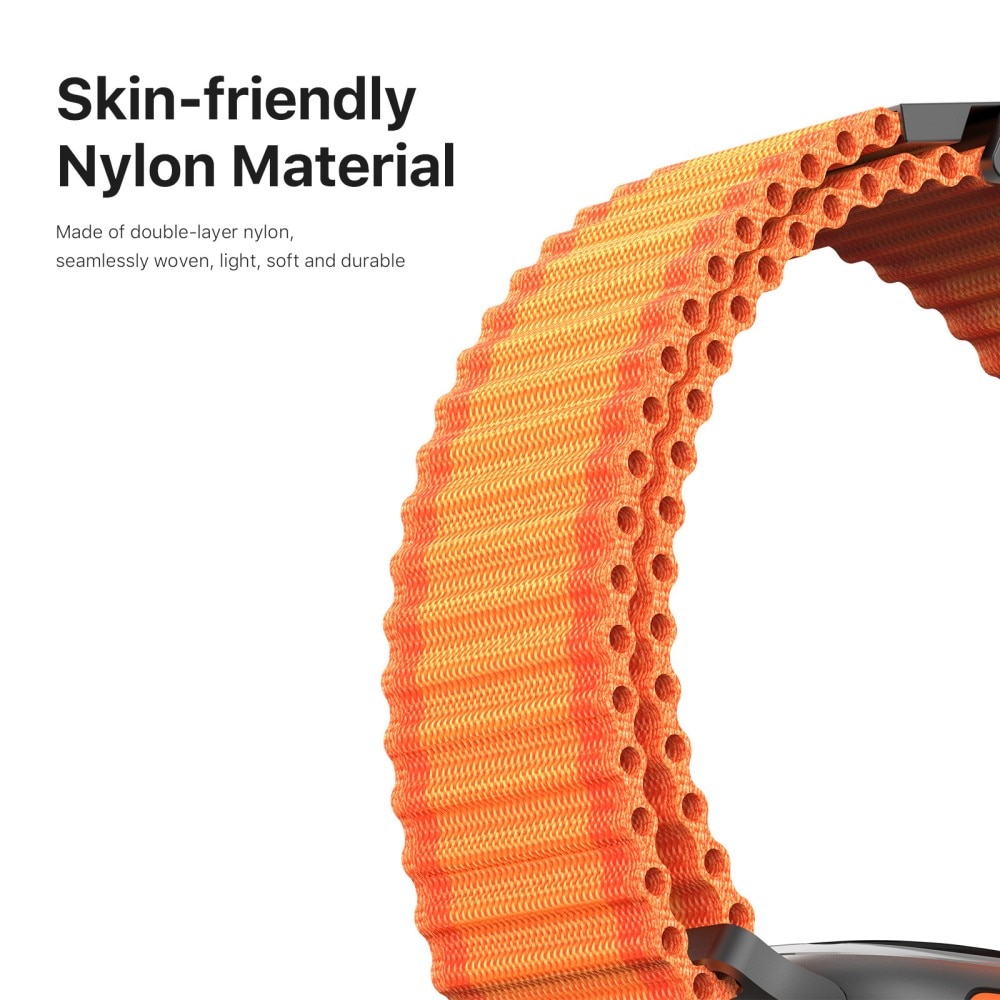 Apple Watch Ultra 49mm 2nd Gen Active Nylon Armband Orange