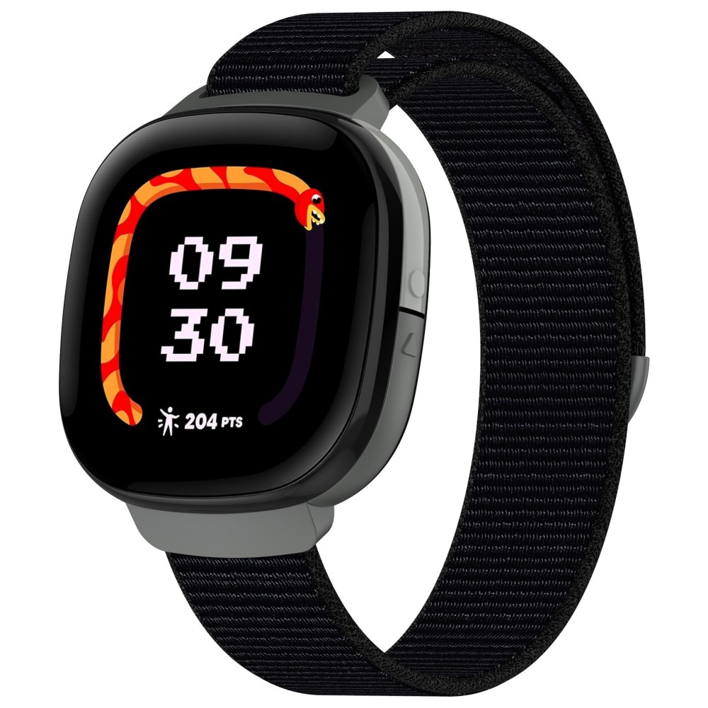 Fitbit Ace LTE Nylon-Armband Schwarz