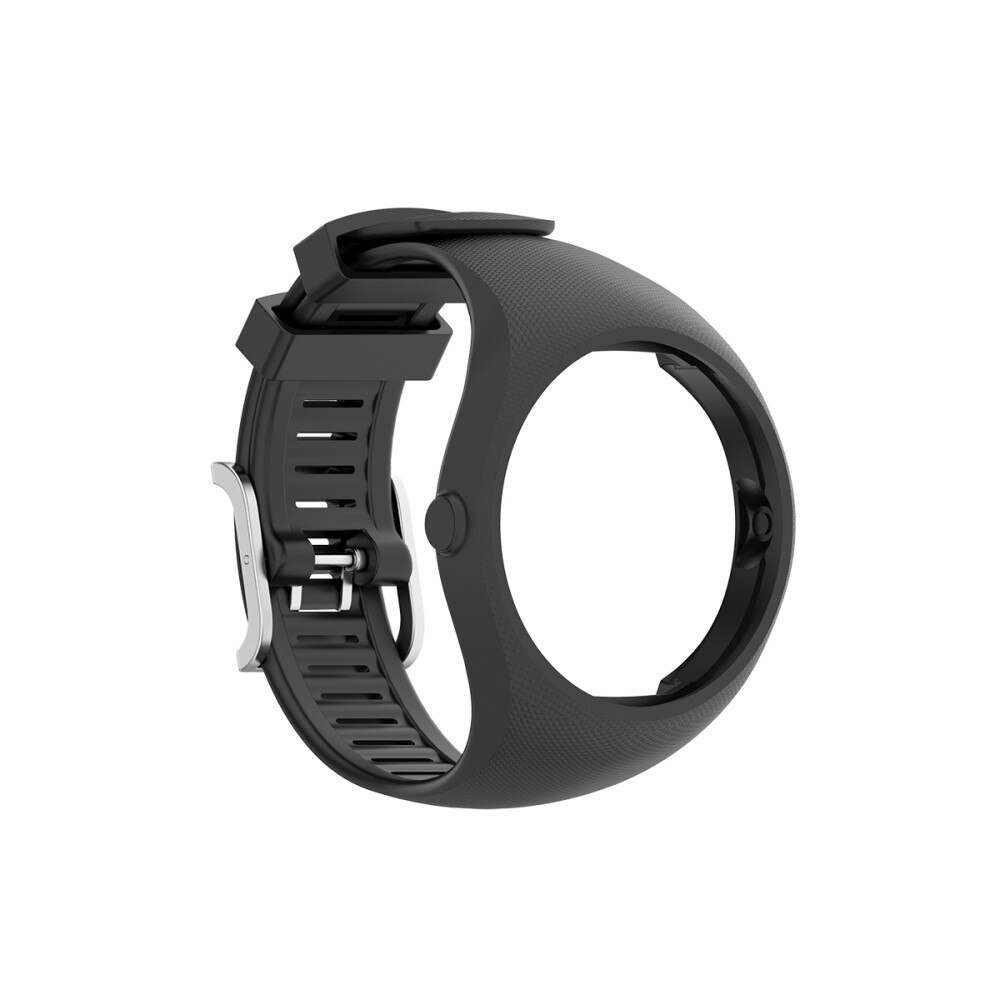 Polar M200 Armband aus Silikon, schwarz