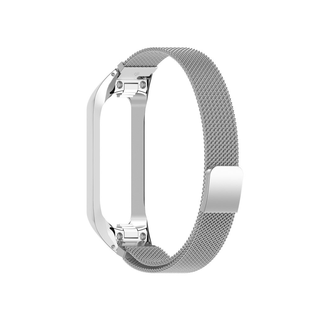 Samsung Galaxy Fit 2 Milanaise-Armband silber