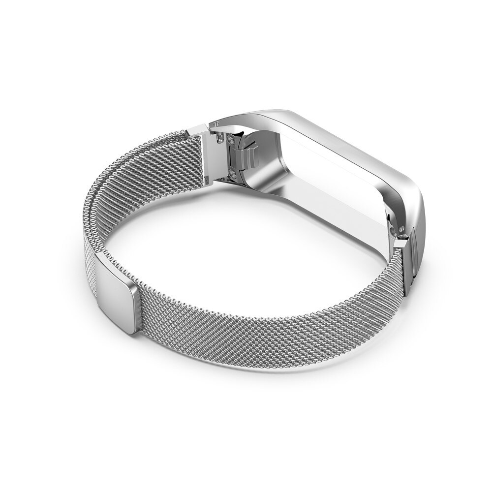 Samsung Galaxy Fit 2 Milanaise-Armband silber