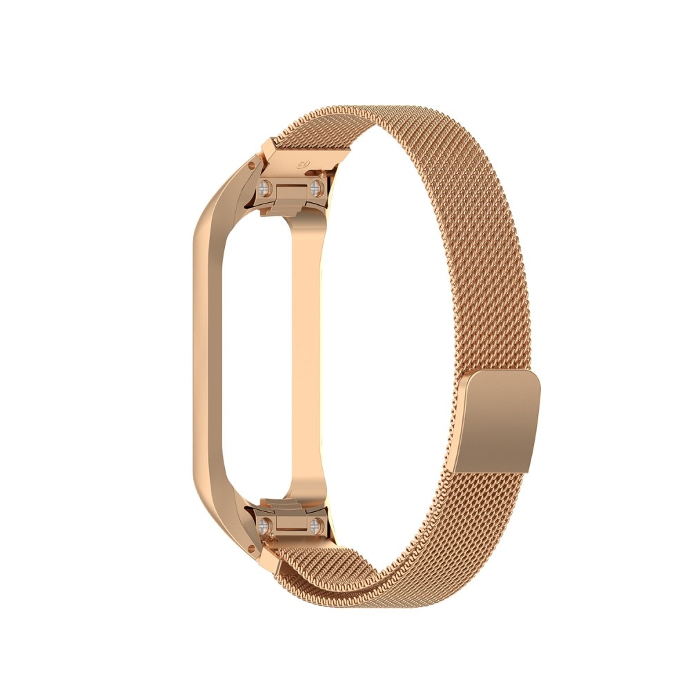 Samsung Galaxy Fit 2 Milanaise-Armband roségold