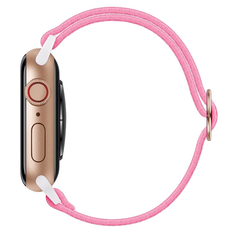 Apple Watch Ultra 49mm Elastisches Nylon-Armband rosa
