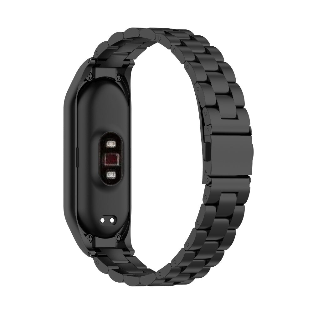 Xiaomi Mi Band 5/6 Armband aus Stahl Schwarz