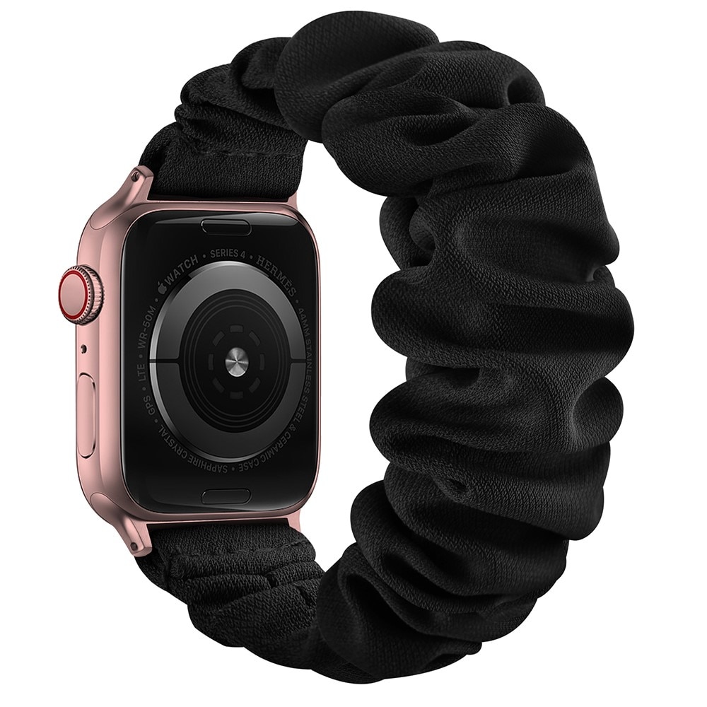 Apple Watch 40mm Scrunchie Armband schwarz/roségold