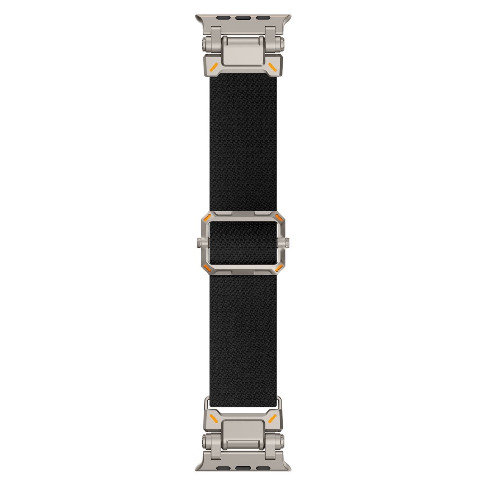 Endure Flex Nylon Strap Apple Watch Series 9 45mm Schwarz/titan