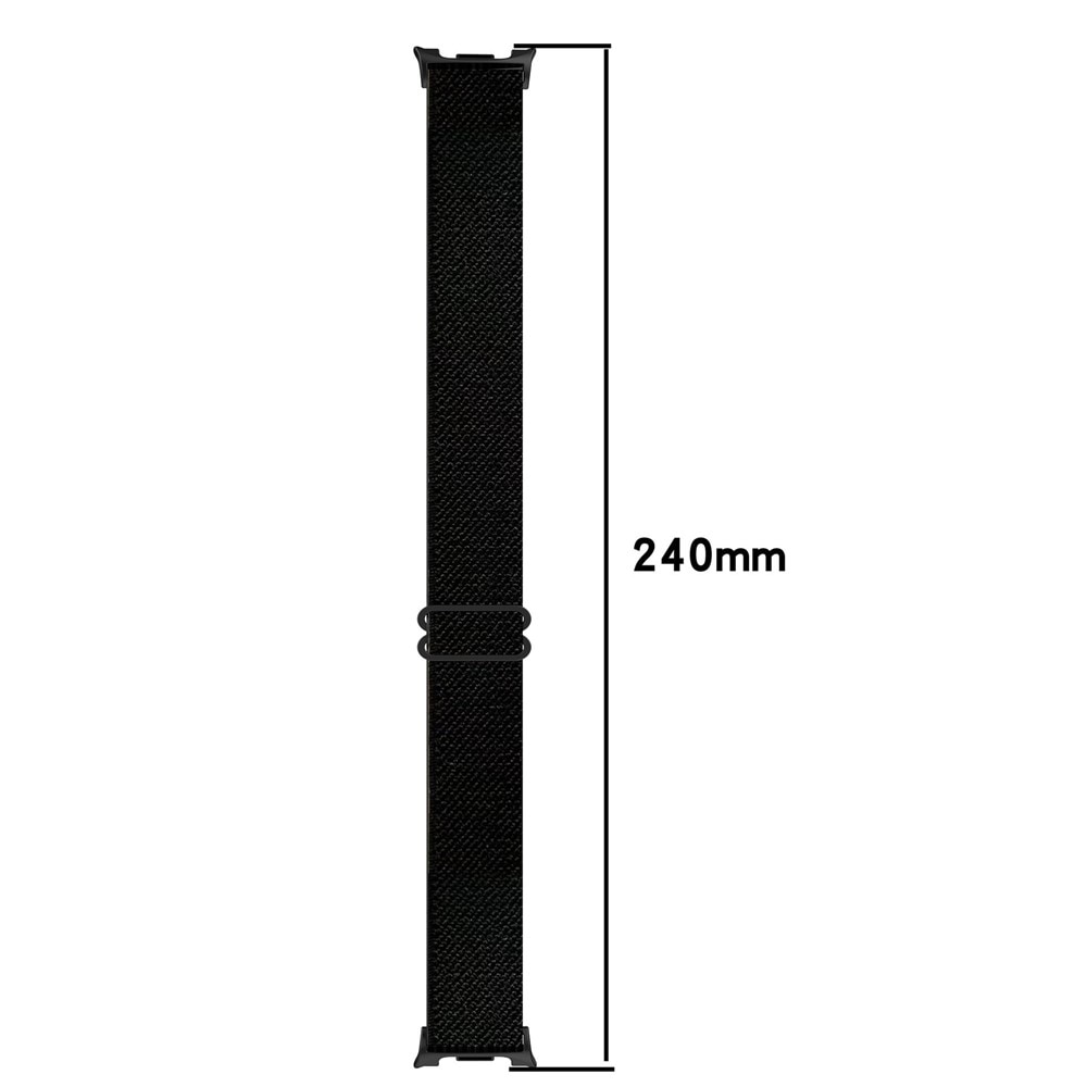 Samsung Galaxy Watch 8 Classic Elastisches Nylon-Armband, Dunkelgrün