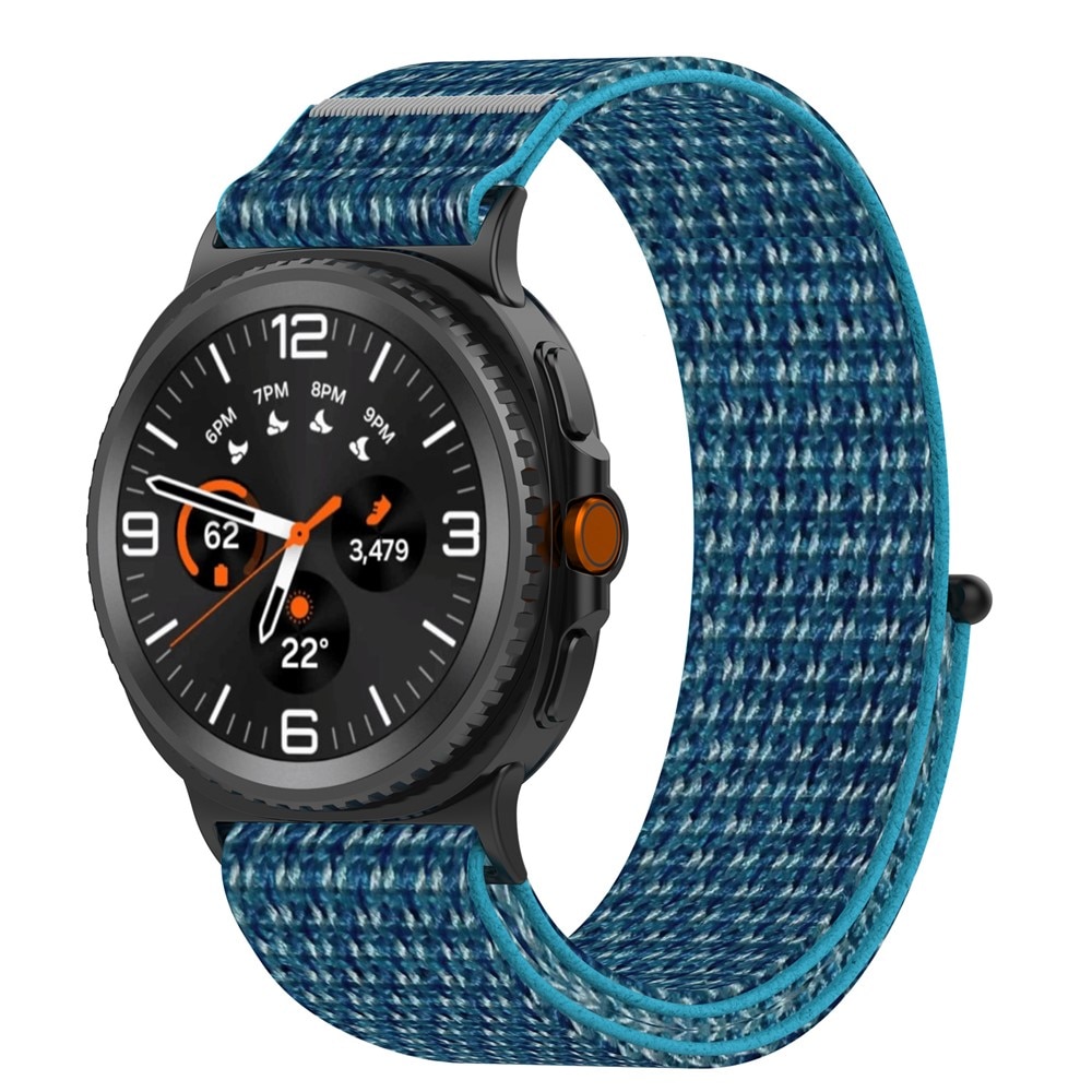 Samsung Galaxy Watch 8 44mm Nylon-Armband Blau
