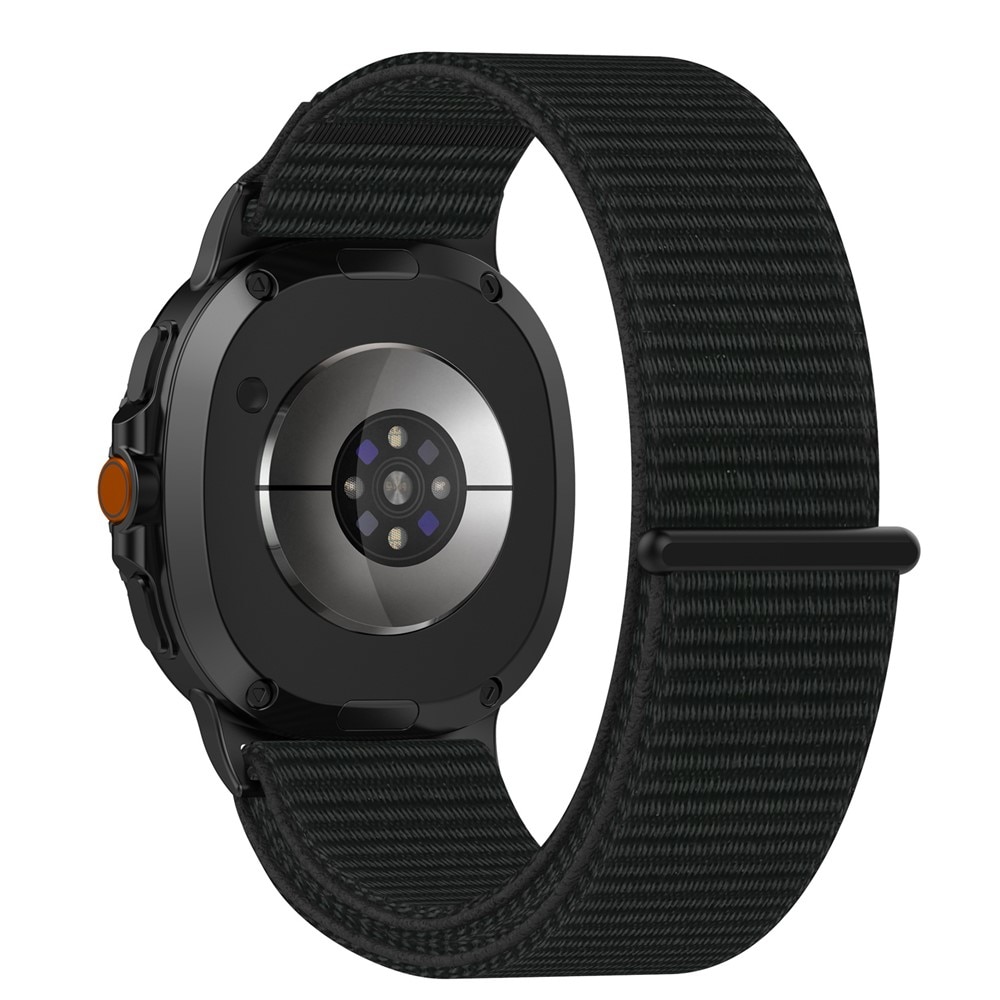 Samsung Galaxy Watch 8 Classic Nylon-Armband Schwarz