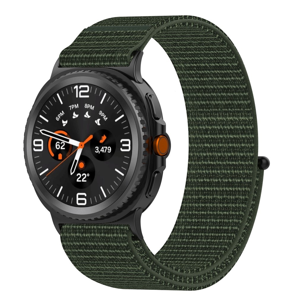 Samsung Galaxy Watch 8 Classic Nylon-Armband Grün