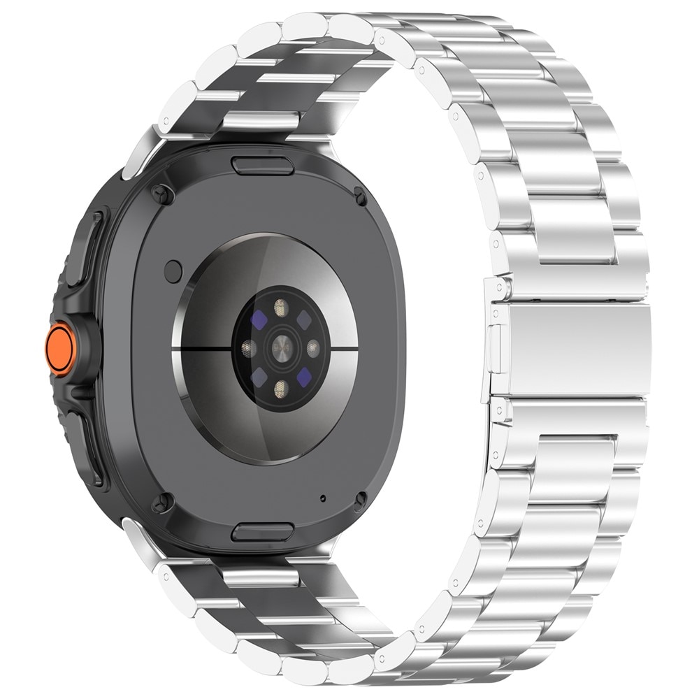 Samsung Galaxy Watch Ultra (2025) Armband aus Stahl Silber
