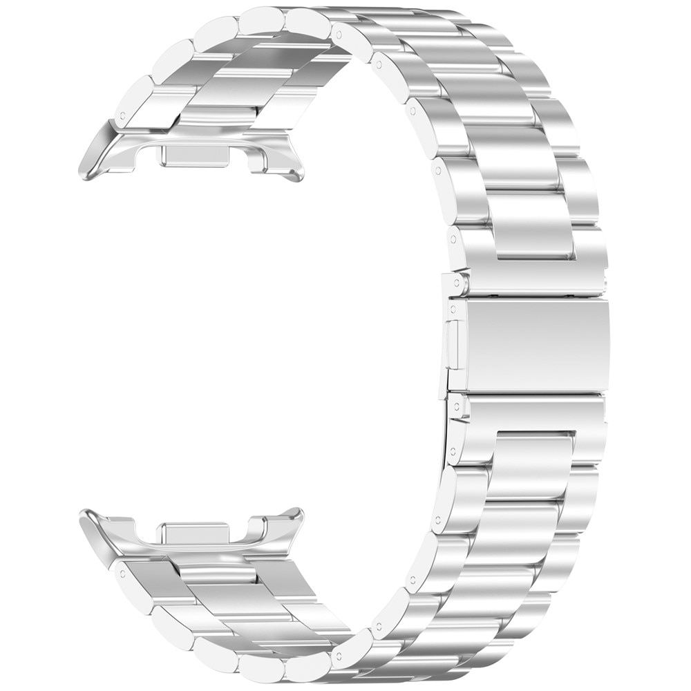 Samsung Galaxy Watch Ultra (2025) Armband aus Stahl Silber