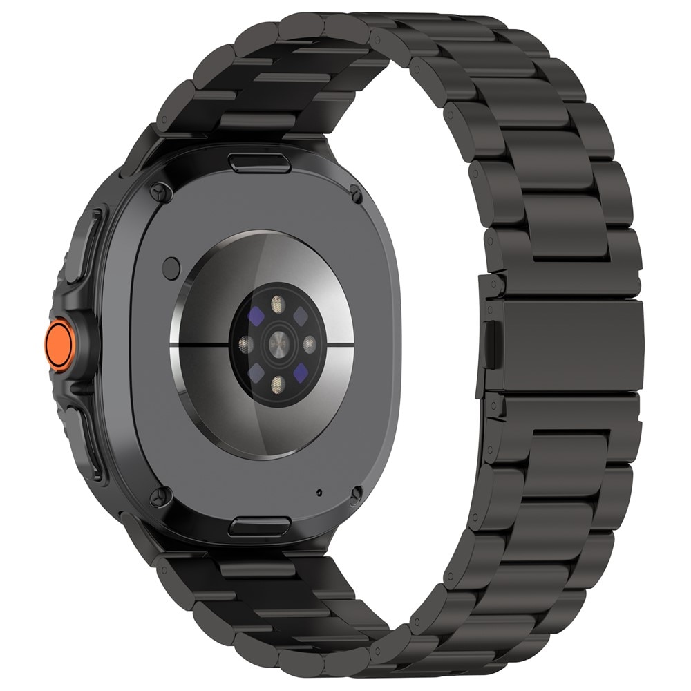 Samsung Galaxy Watch 8 Classic Armband aus Stahl Schwarz