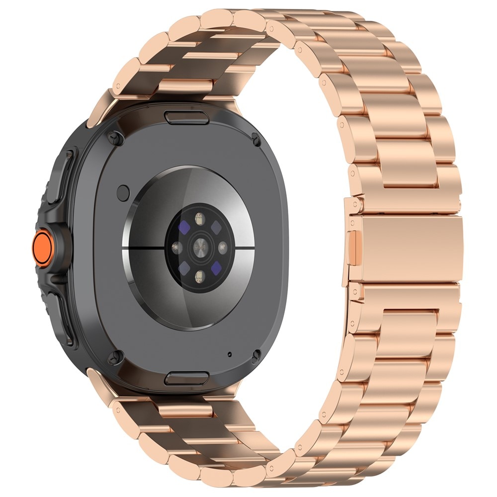 Samsung Galaxy Watch 8 40mm Armband aus Stahl Roségold