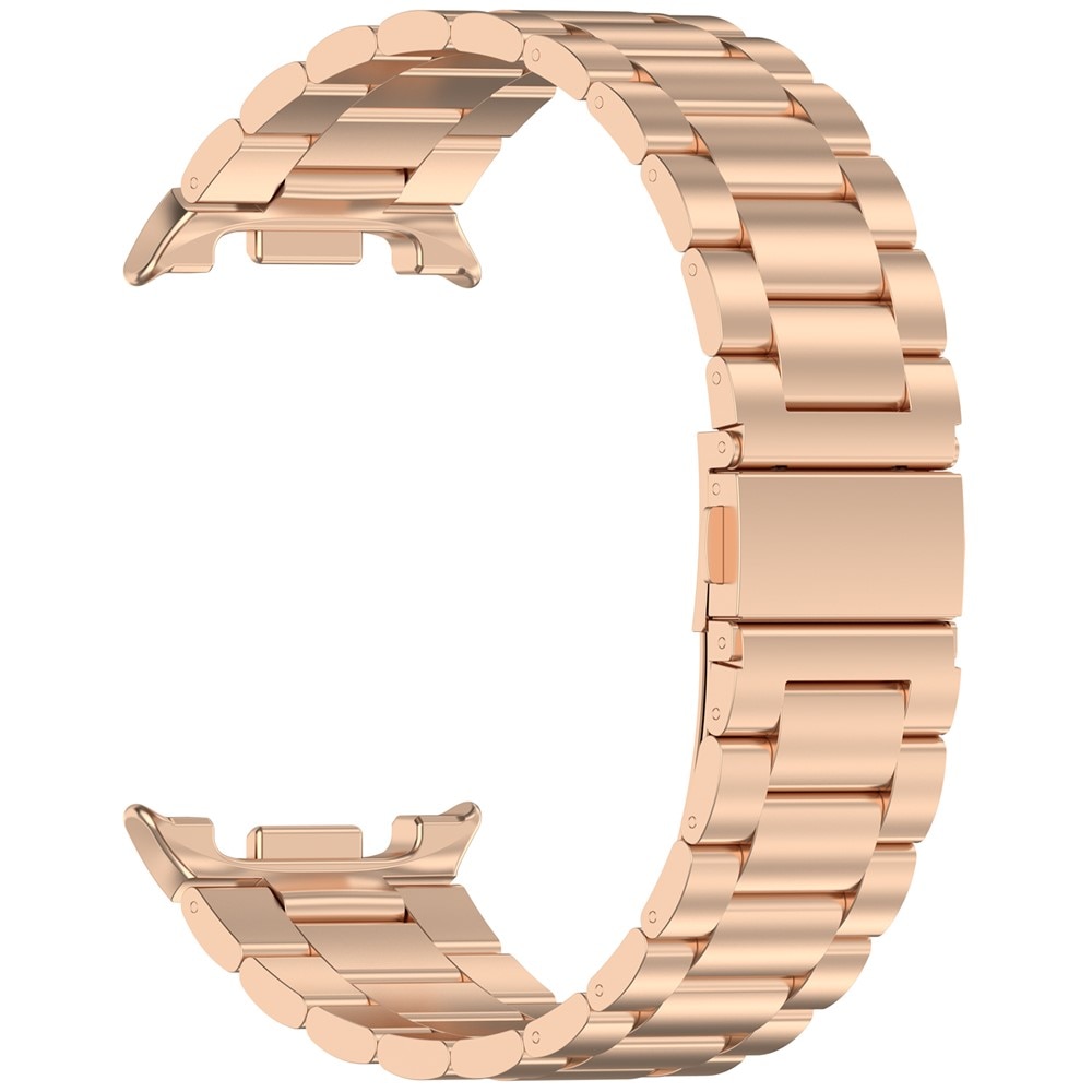 Samsung Galaxy Watch 8 40mm Armband aus Stahl Roségold