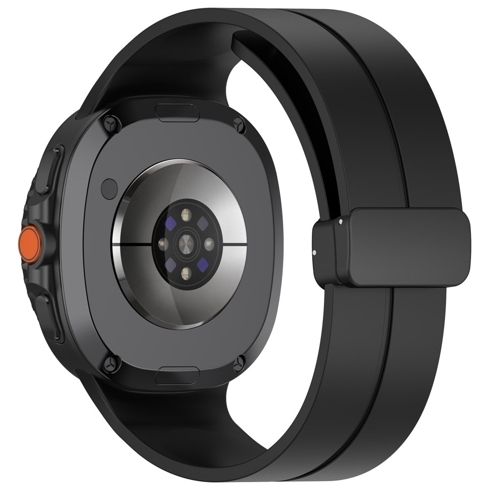 Samsung Galaxy Watch 8 40mm Armband aus Silikon Schwarz