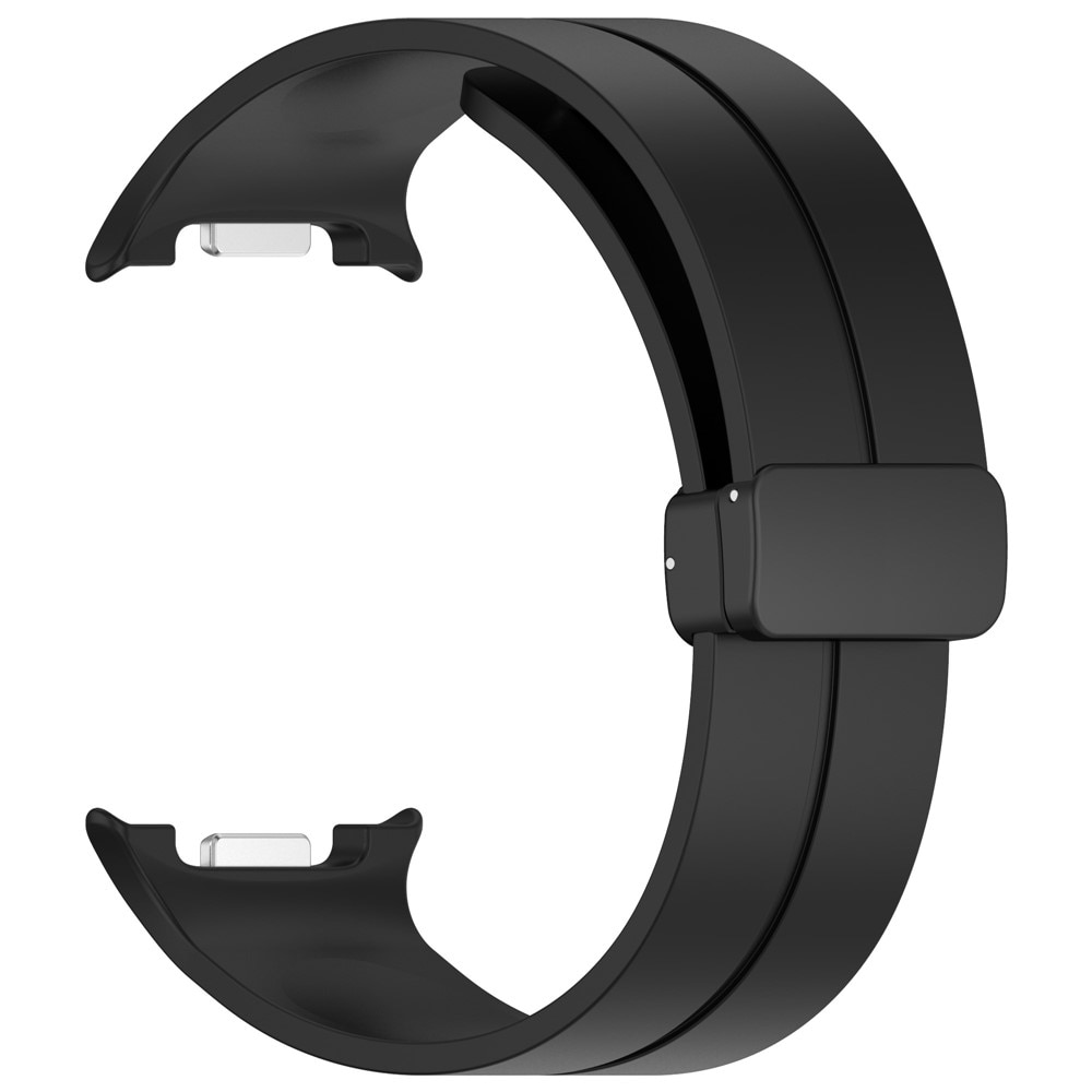 Samsung Galaxy Watch 8 40mm Armband aus Silikon Schwarz