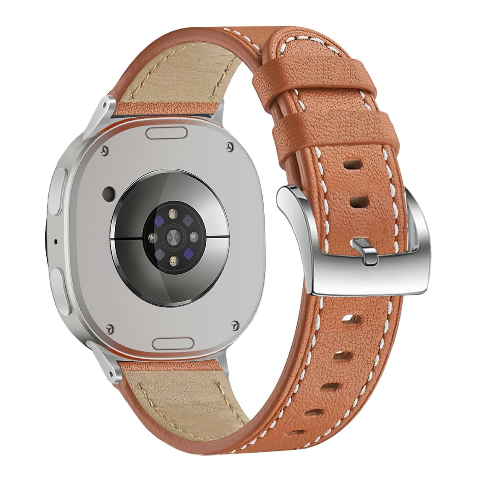 Samsung Galaxy Watch 8 40mm Lederarmband Cognac