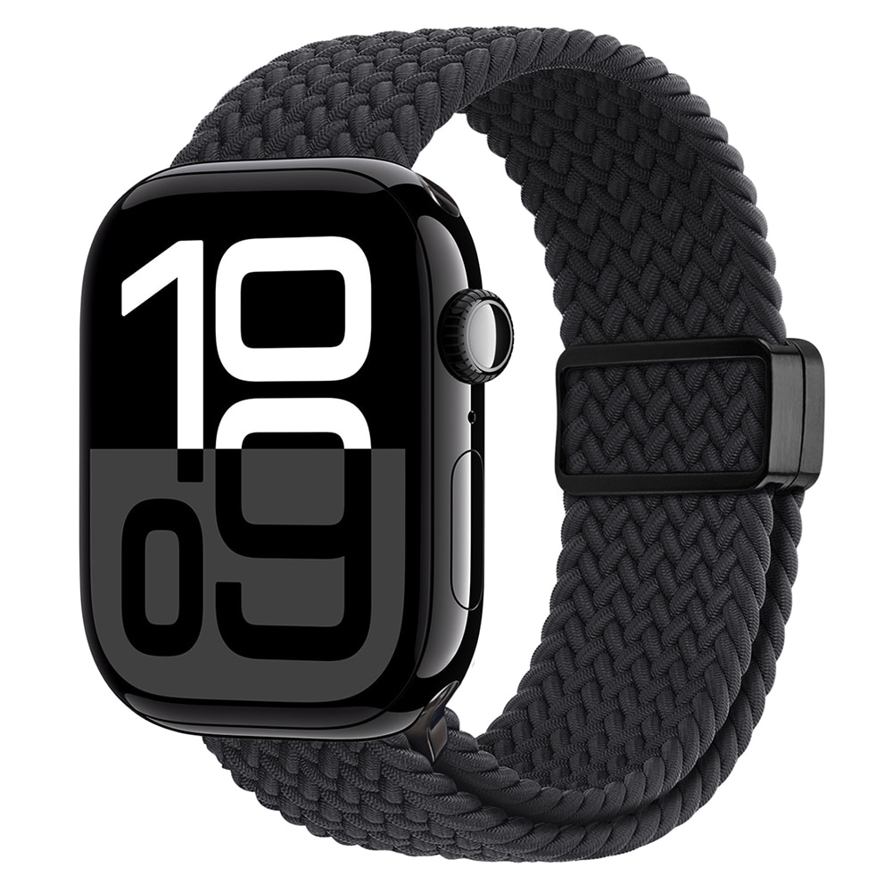 Apple Watch Series 4-6 44mm Nylon Woven Armband Navy