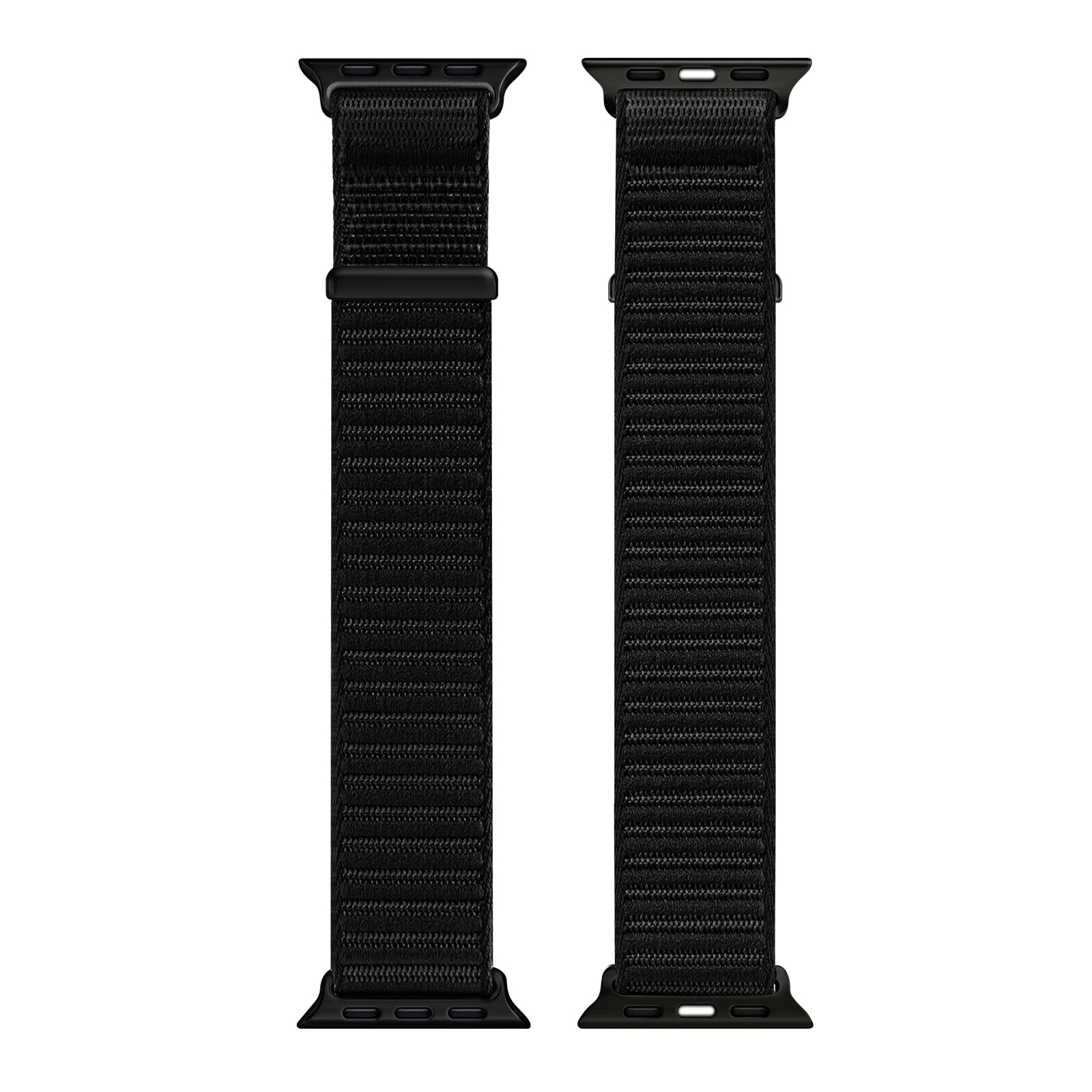 Apple Watch Series 1-3 42mm Nylon Armband Schwarz