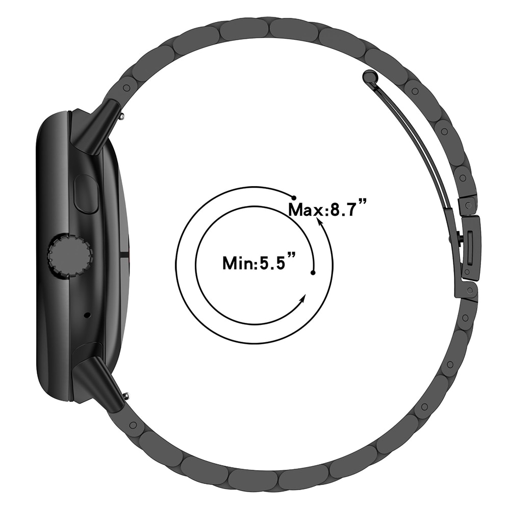 Google Pixel Watch 2 Armband aus Titan Schwarz