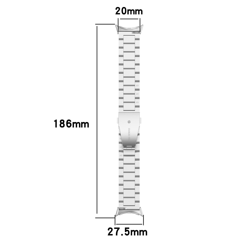 Google Pixel Watch 2 Armband aus Titan Silber