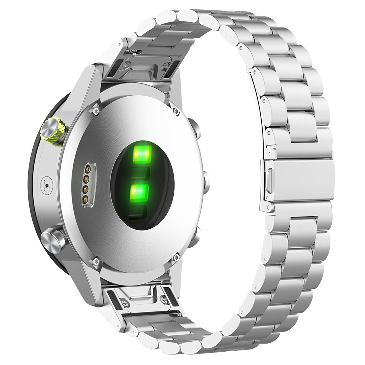 Garmin Instinct 3 45mm Armband aus Titan Silber