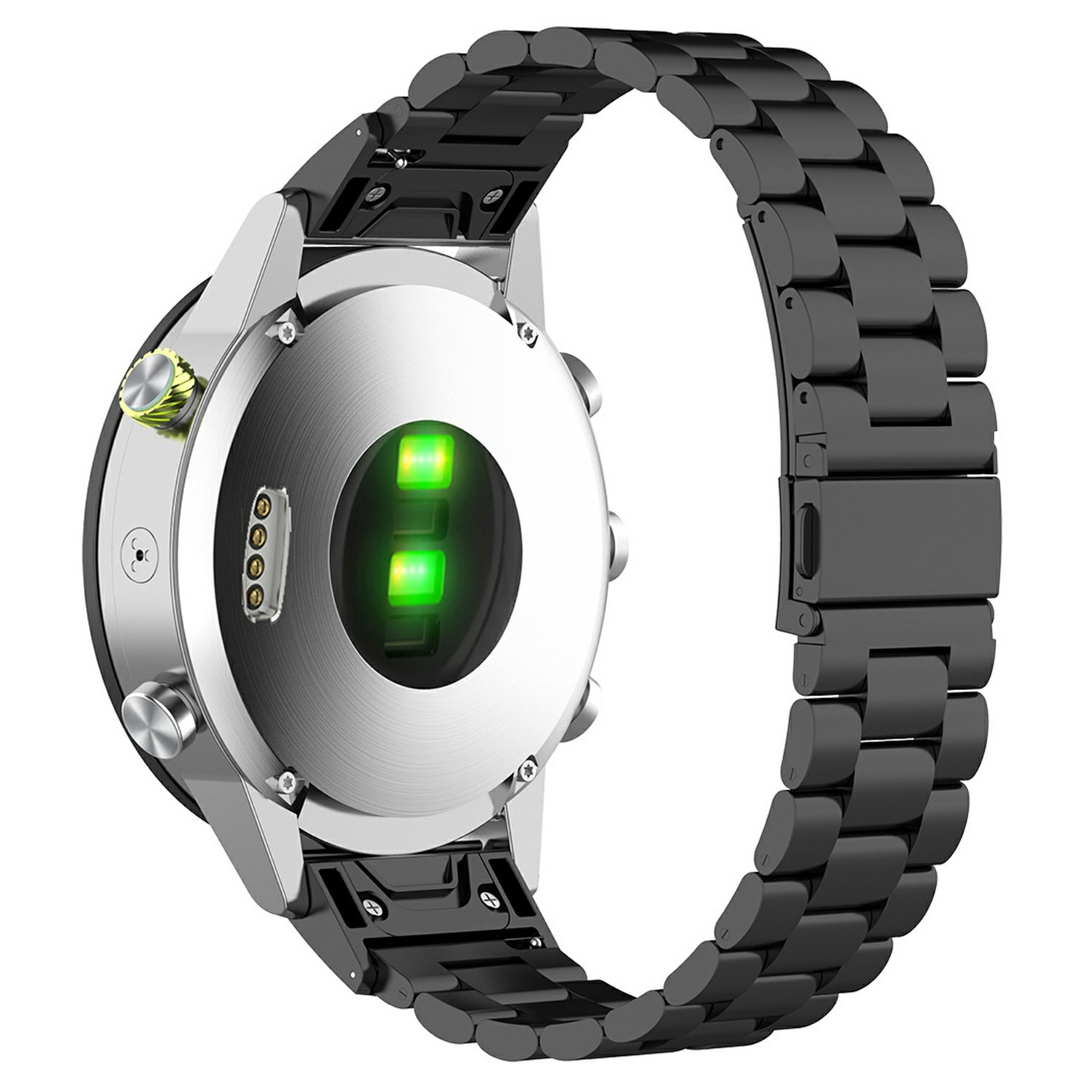 Garmin Forerunner 970 Armband aus Titan Schwarz