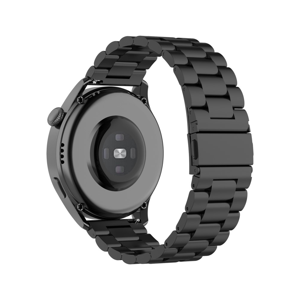 Huawei Watch GT 3 46mm/GT 3 Pro 46mm Armband aus Stahl Schwarz
