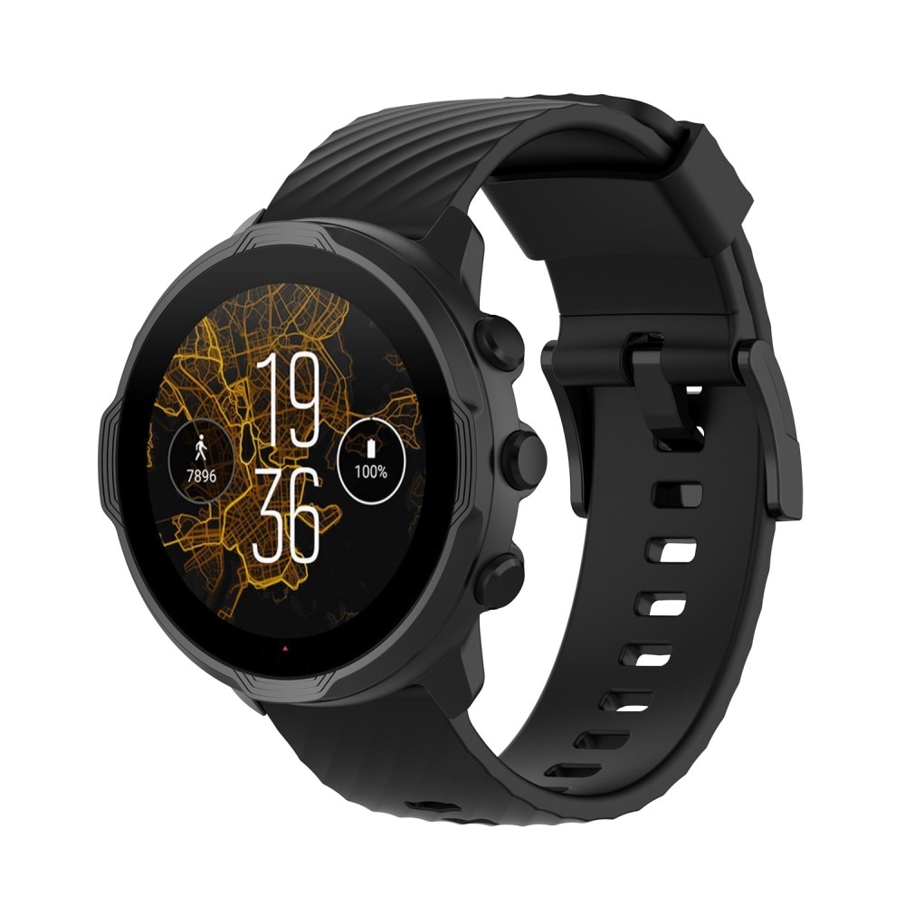 Mobvoi Ticwatch Pro 5 Armband aus Silikon, schwarz