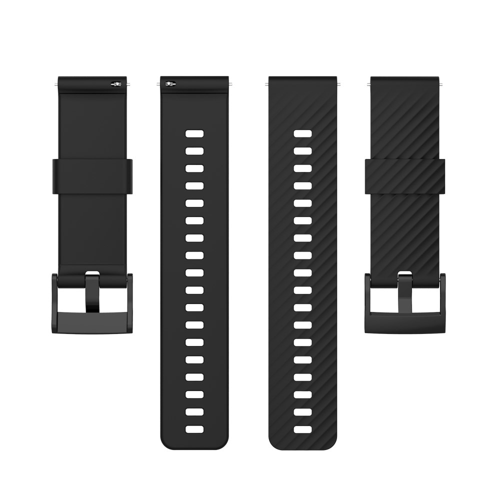 Suunto 7/9/9 Baro Armband aus Silikon, schwarz