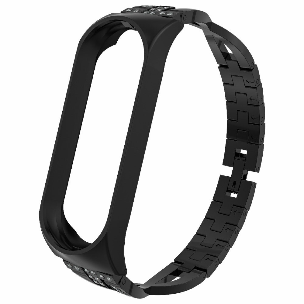 Xiaomi Mi Band 3/4 Crystal Bracelet Black