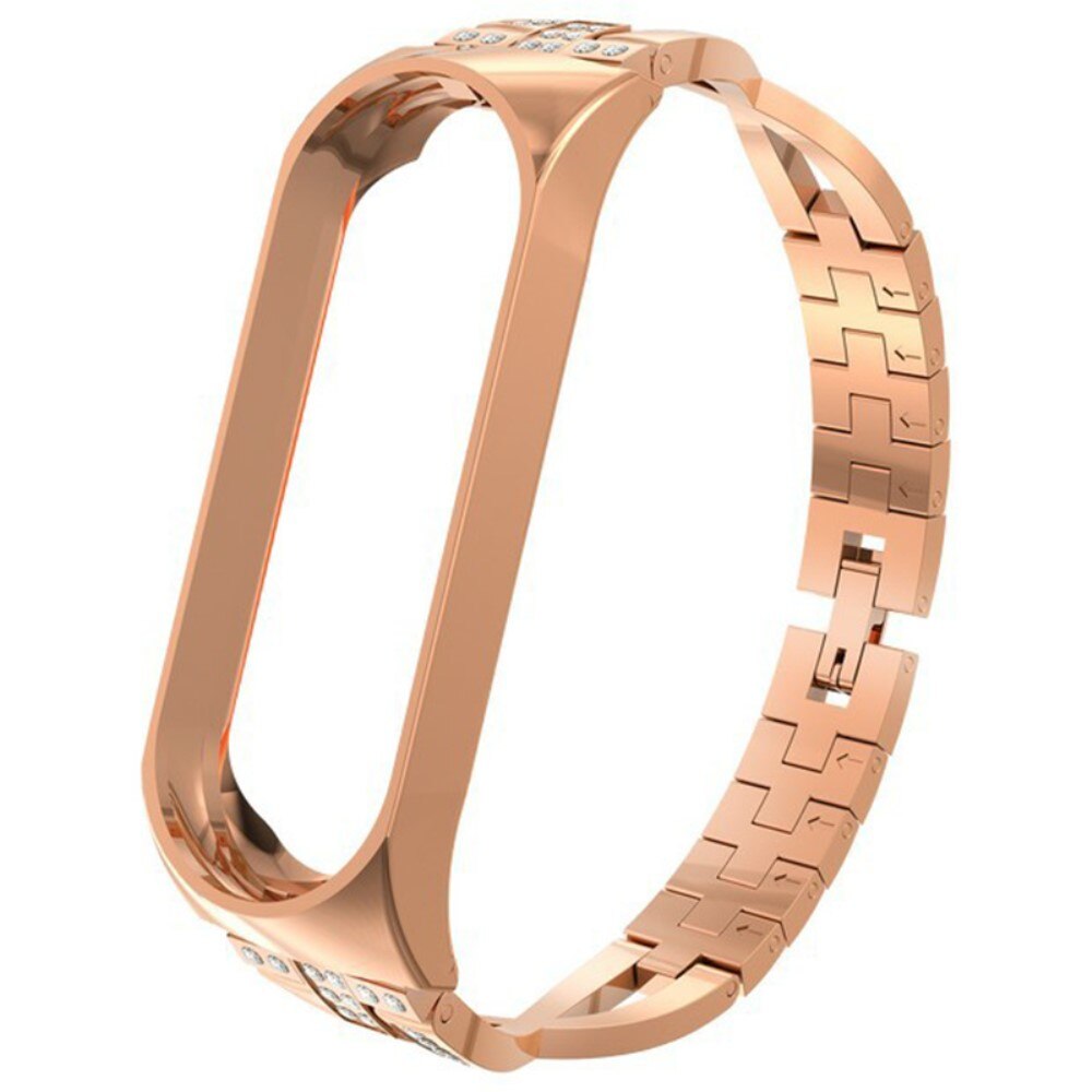 Xiaomi Mi Band 3/4 Crystal Bracelet Roségold