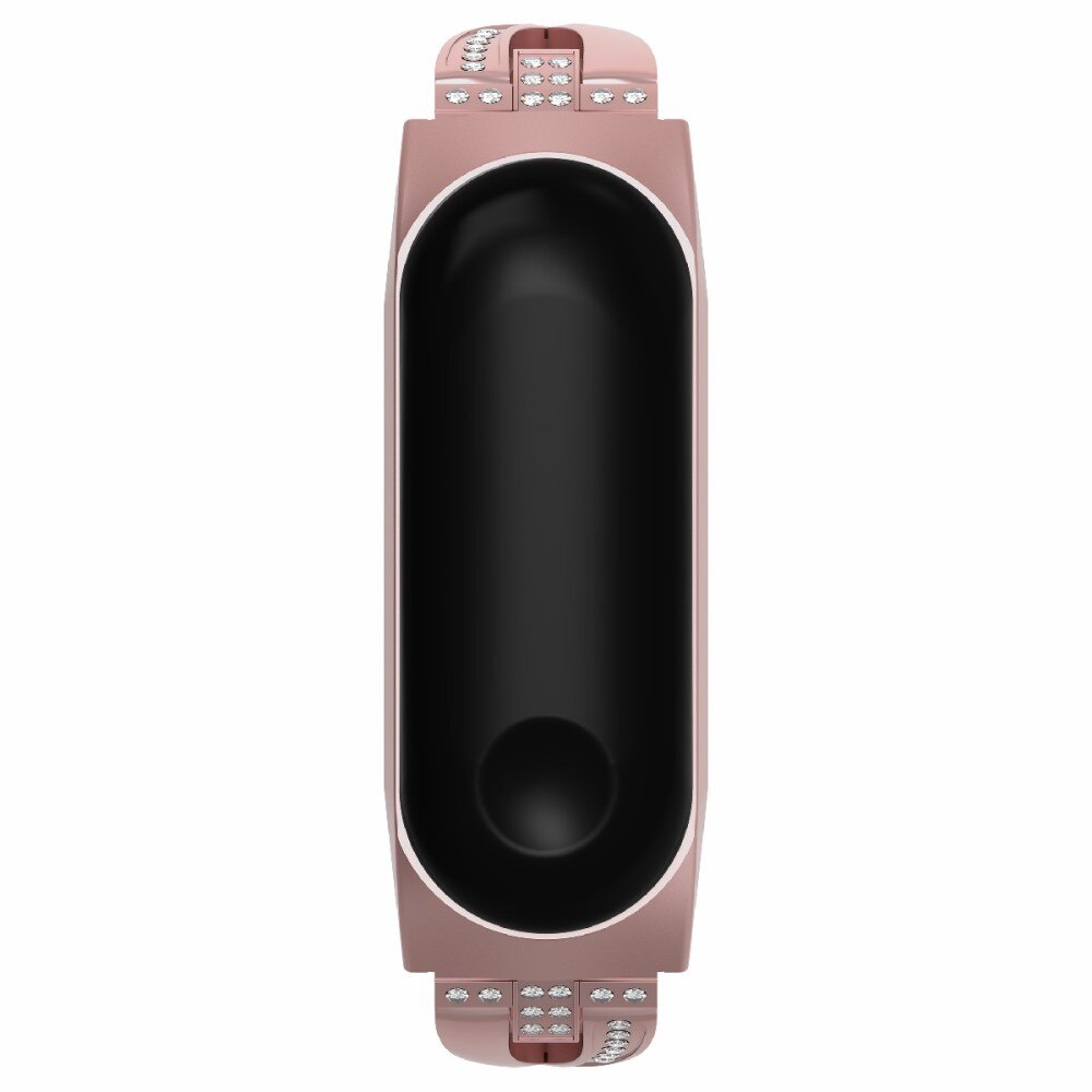 Xiaomi Mi Band 5/6 Crystal Bracelet rosagold