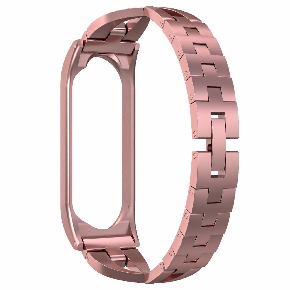 Xiaomi Mi Band 5/6 Crystal Bracelet rosagold